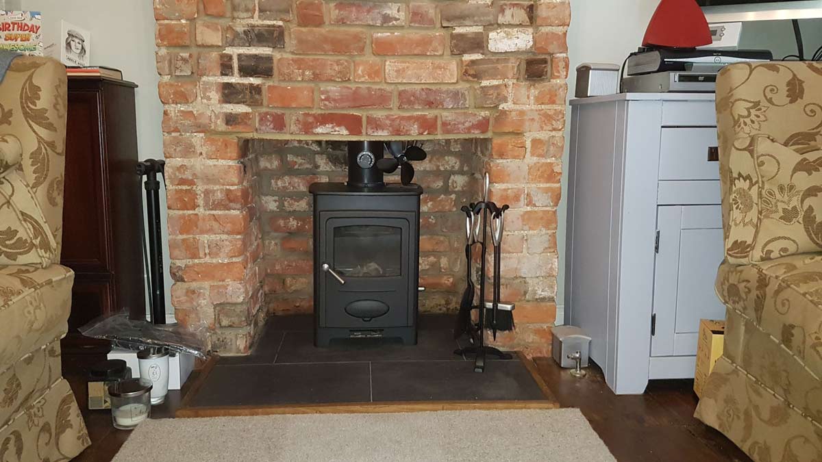 stove installation